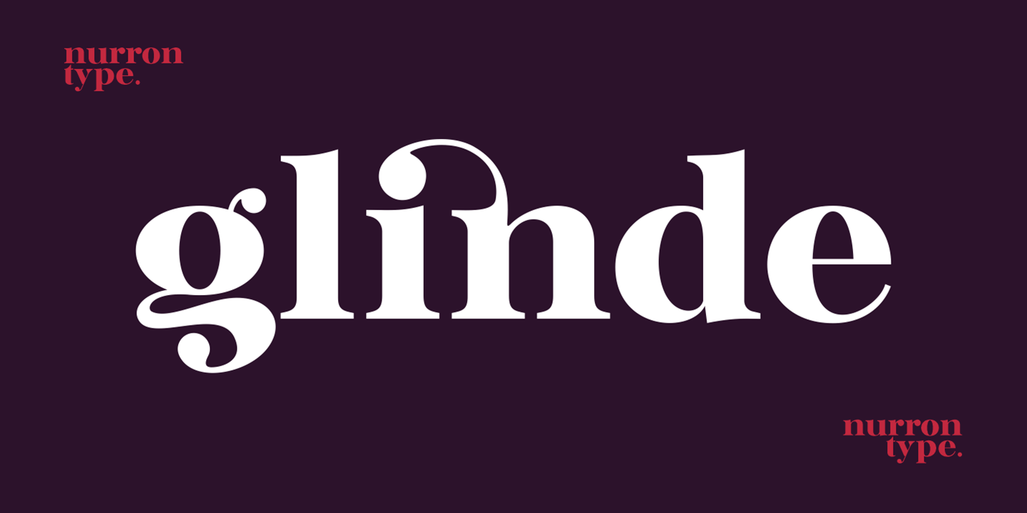 폰트 Glinde